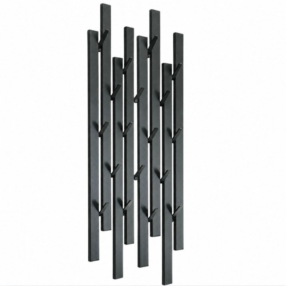 Garderobe in Schwarz