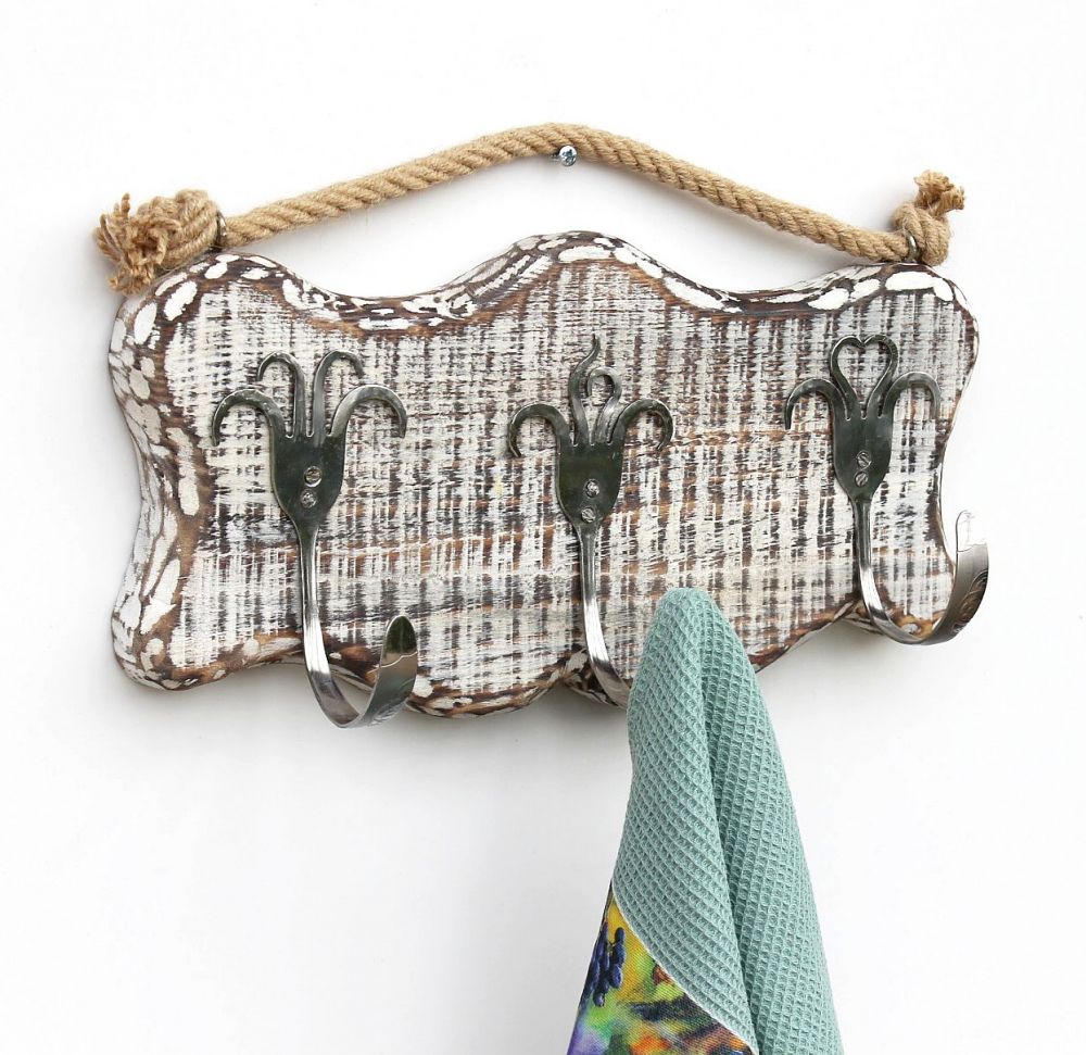 DanDiBo towel hook towel rail 93911 towel rail kitchen wooden hook rail vintage coat rack rail coat hook rail handmade