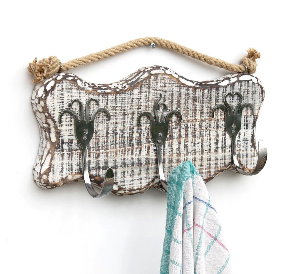 DanDiBo towel hook towel rail 93911 towel rail kitchen wooden hook rail vintage coat rack rail coat hook rail handmade