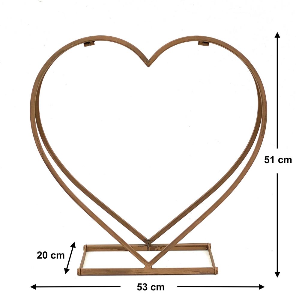 Firewood rack indoor metal heart firewood stand 2013221 M 53 cm wood basket firewood holder wood rack firewood holder decoration