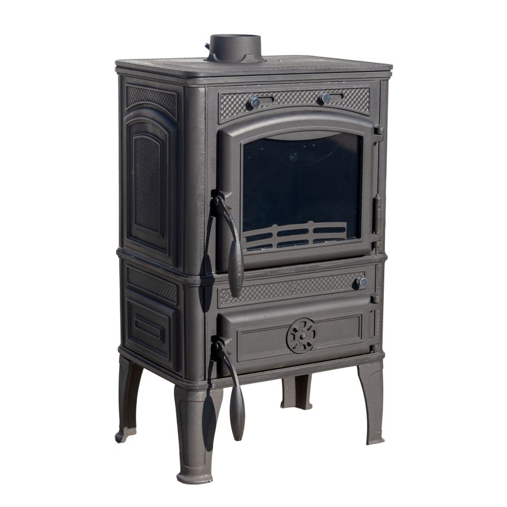 EEK A Stove cast iron hob hob stove antique wood Guca Lava wood stove small 12.5 kW fireplace cast iron stove continuous burning stove workshop stove hut stove heating stove
