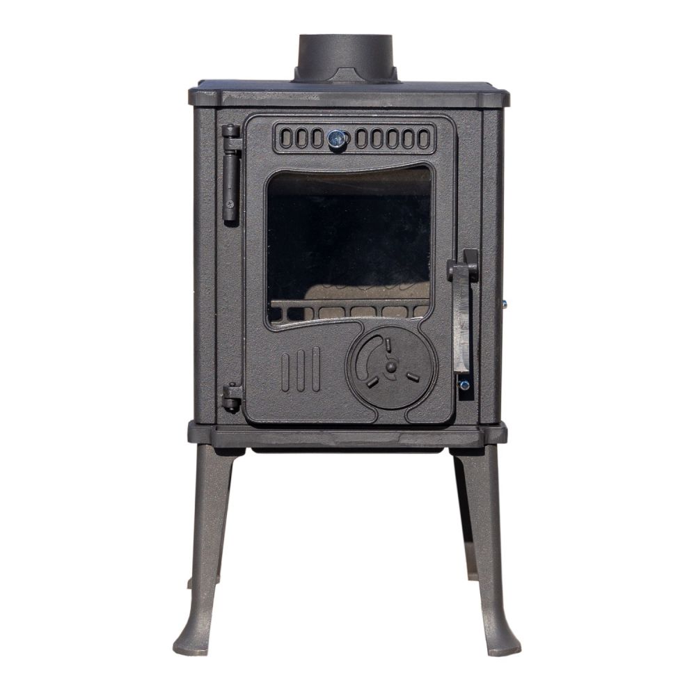 EEK A+ Stove cast iron stove antique wood Guca Iskra wood stove small 6 kW fireplace cast iron stove permanent fire workshop stove hut stove heating stove