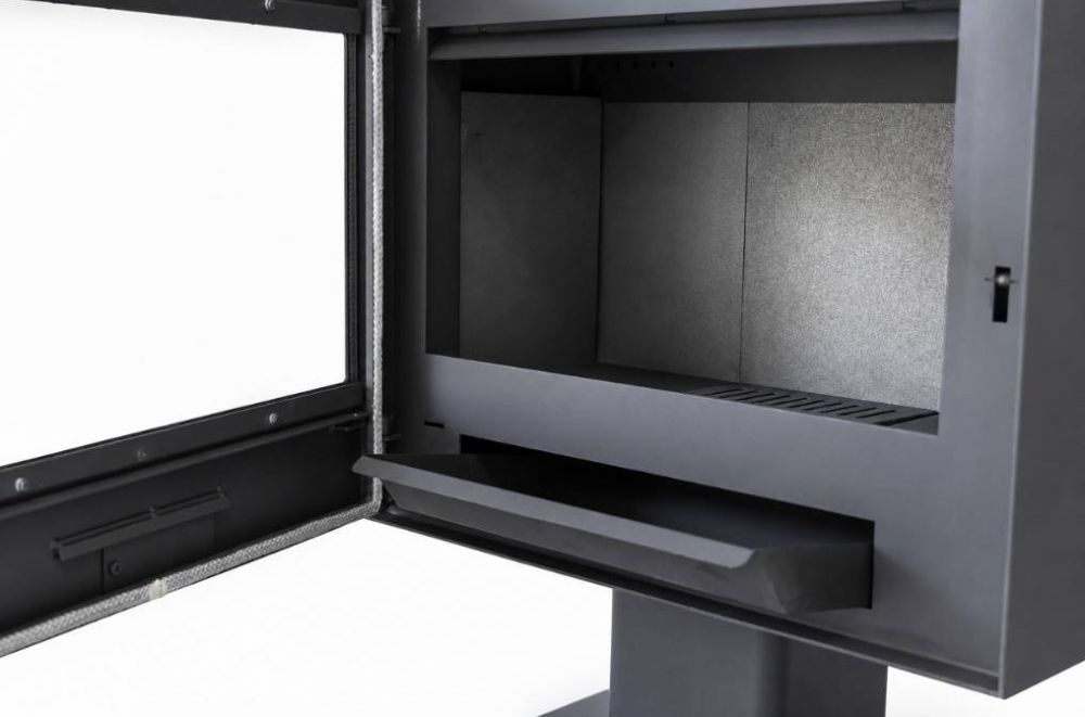 Hosseven Fireplace Stove Wood Burning Stove Living Room Wood Fireplace 10 kW 5070 Wood Stove Heating Stove Swedish Stove Multiple Chimney Connection