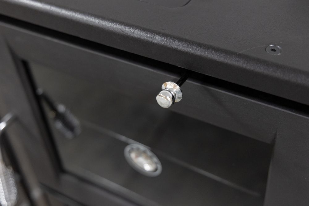 Kaminofen mit Backfach und Herdplatte 4013 Schwarz Holzofen 8 kW Holz Ofen Mehrfachbelegung Kamin Heizofen Küchenherd
