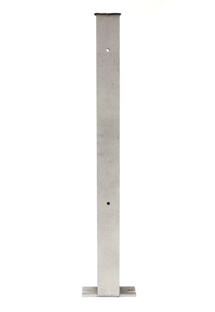 Pfosten aus Aluminium Gartenzaun 80 cm Zaunelemente Aluzaun Alu Pfosten