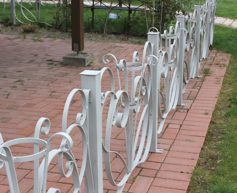 Pfosten aus Aluminium Gartenzaun 80 cm Zaunelemente Aluzaun Alu Pfosten