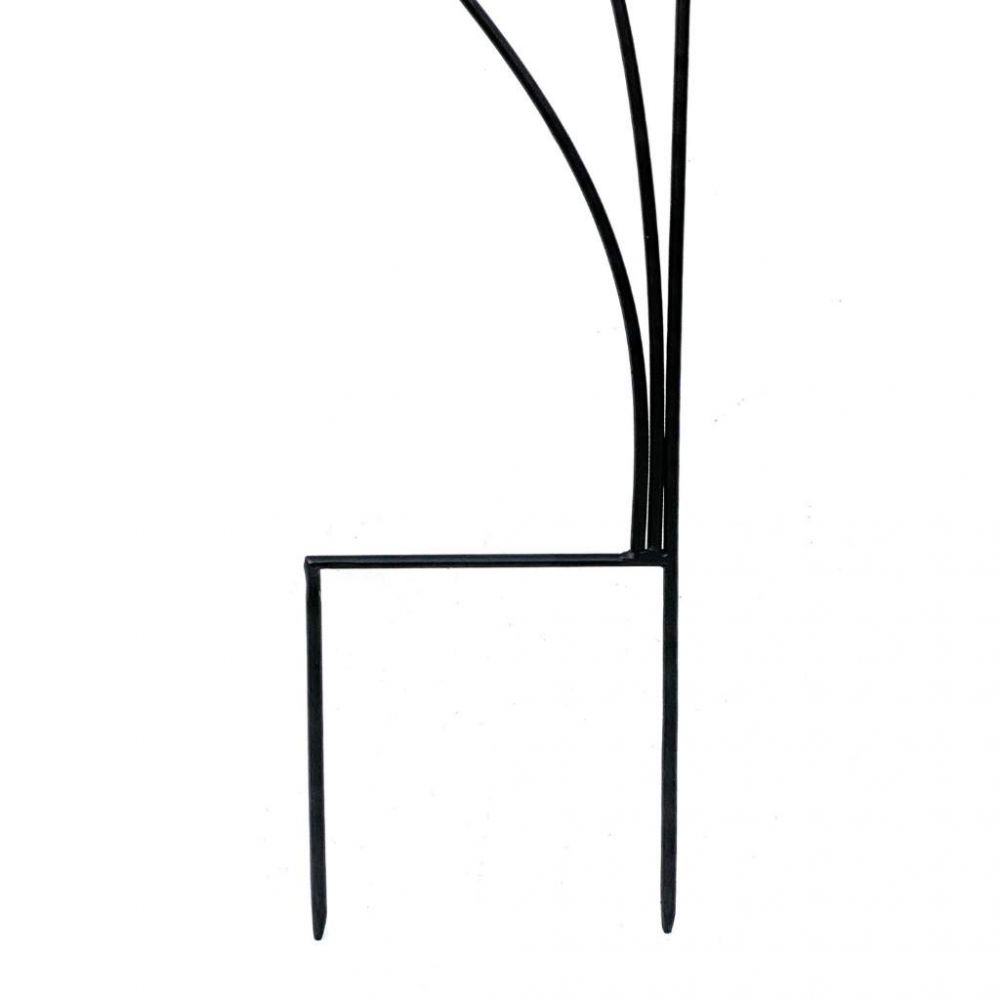 DanDiBo Plant Support Climbing Trellis Metal 140 cm Ground Stake Gracia Garden Stake Trellis Climbing Plants Flower Holder Garden Column Flower Stake