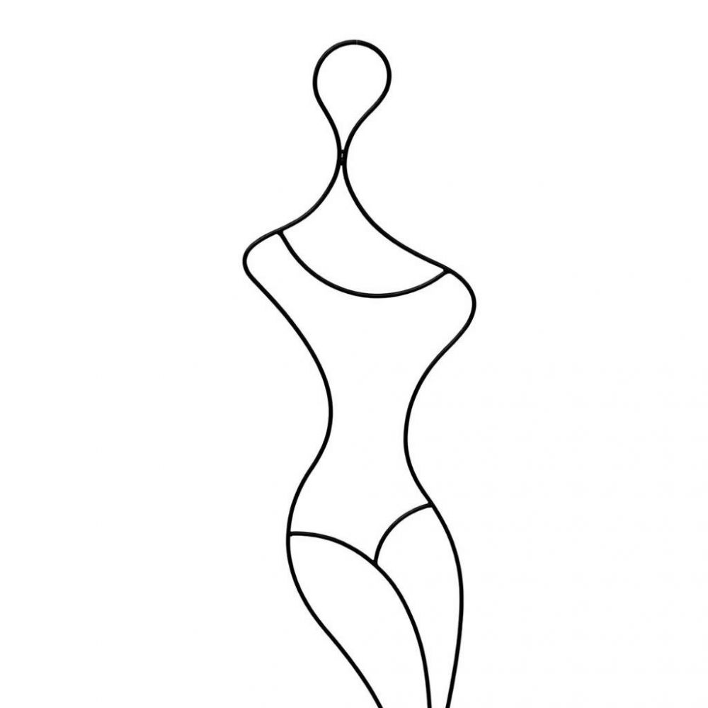 DanDiBo Plant Support Climbing Trellis Metal 140 cm Ground Stake Gracia Garden Stake Trellis Climbing Plants Flower Holder Garden Column Flower Stake