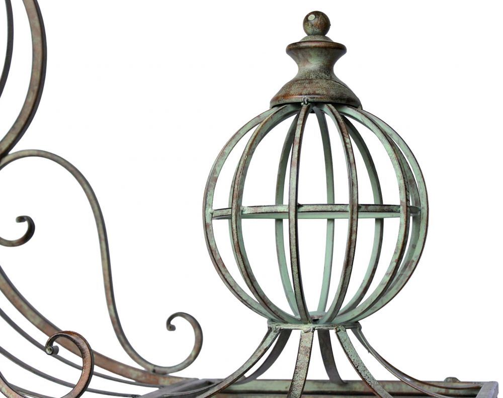 Rosenbogen aus Metall Stabil Rankbogen 275x170 cm 93969 Gartenbogen Torbogen Rundbogen Garten Rankhilfe Bogen