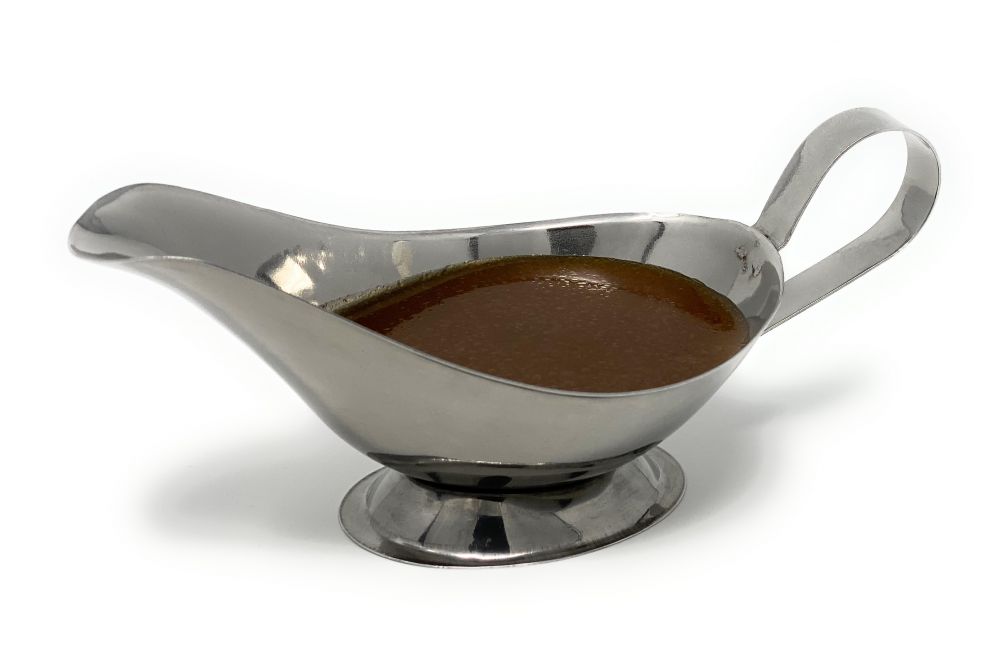 Sauciere Edelstahl Rostfrei Soßenkanne 100 ml Soßenbehälter 20898 Soßenschüssel