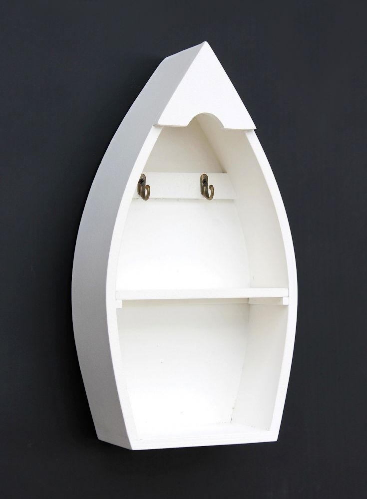 Key board with shelf Boot 93542-XL Key hook Wall shelf 38 cm Key strip Key box