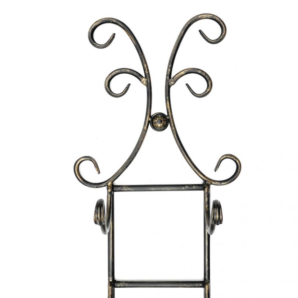 DanDiBo Wine Rack Wall Metal Bottle Rack Narrow Shelf 6 Bottles 568 Wine Rack Wine Bottle Rack Bar Wine Shelf Beverage Rack Bottle Holder