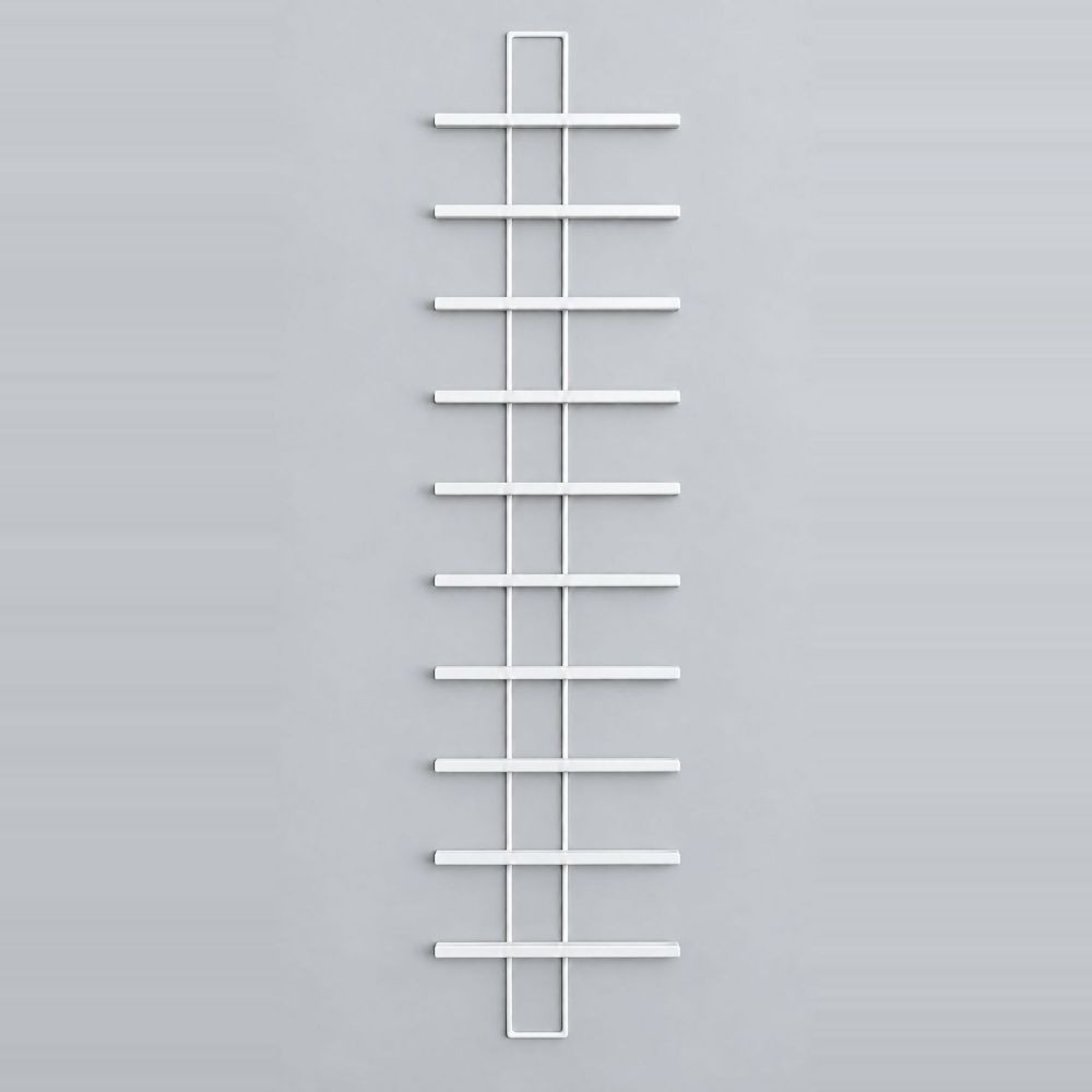 DanDiBo Weinregal Wand Metall Weiß Flaschenregal Schmal Hängend Regal 10 Flaschen Dies Wine Rack Weinflaschenregal Bar Wein Regal Getränkeregal Flaschen