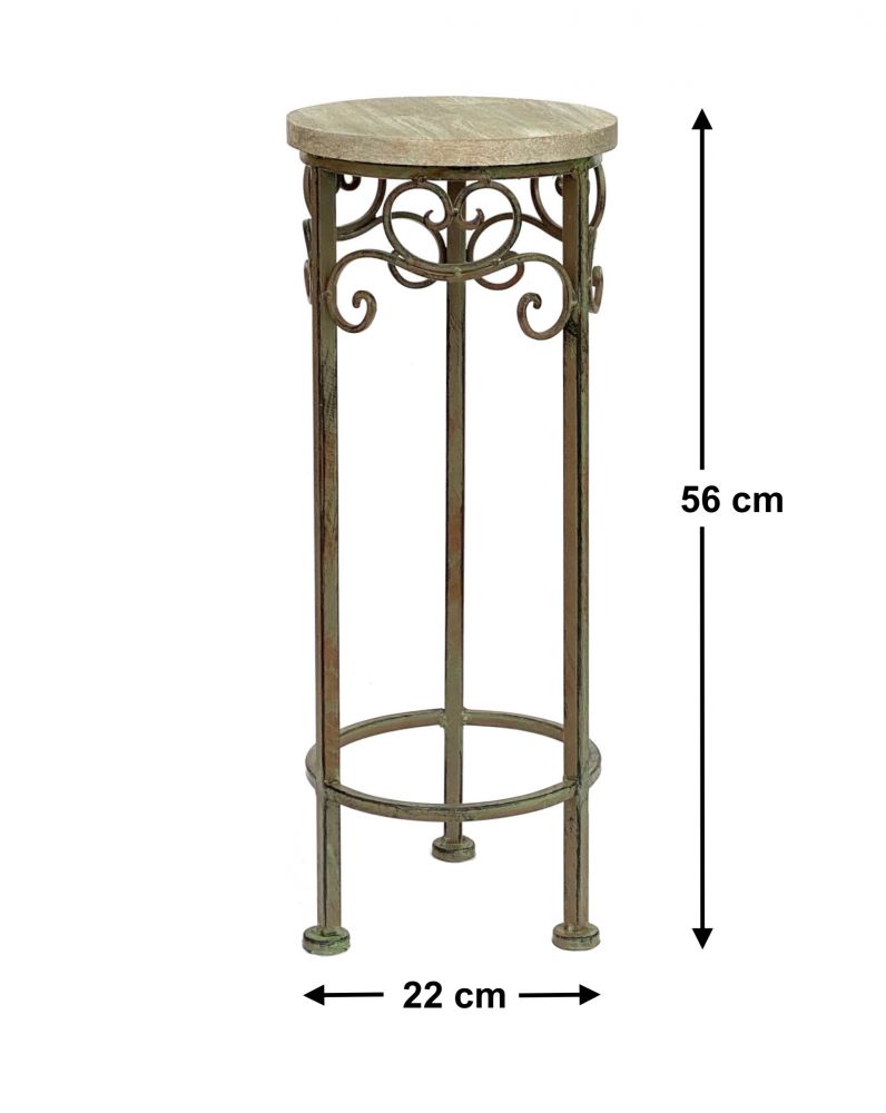 Blumenhocker Malega 11135 Blumenständer 56cm Rund Blumensäule Beistelltisch