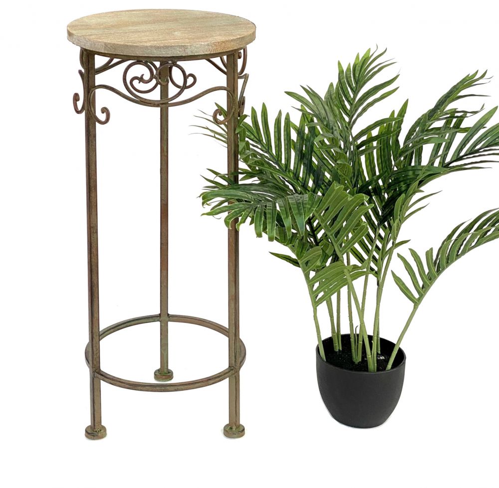 Blumenhocker Malega 11135 Blumenständer 64cm Rund Blumensäule Beistelltisch