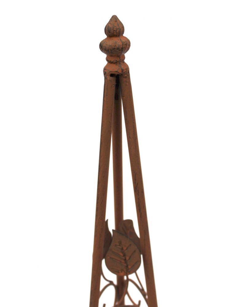 Rankhilfe Pyramide 082547 aus Metall L-142cm Kletterhilfe Rankgerüst Ranke