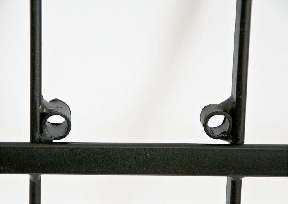 Weinregal Flaschenregal Metall Schwarz Wand Dies 116 cm für 10 Flaschen Flaschenständer Flaschenhalter