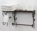 Towl rack Toiletpaper holder HX12992 Bathroom shelf 61cm Shelf