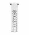 DanDiBo Regenmesser Glas 15 cm [bis 35 mm/m²] 556660 - Ersatzglas für Niederschlagsmesser Wetterfrosch, Eule, Hase, Schnecke, Schildkröte, Grashüpfer, Vogel