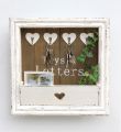 Wandorganizer Vintage Schlüsselboard Holz Ablage 93857 Briefablage Shaby Chic