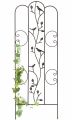 DanDiBo Rankhilfe Metall mit Vögel Blumengitter 110 cm Freistehend Rankgitter 1858 Steckzaun Kletterhilfe Zaun