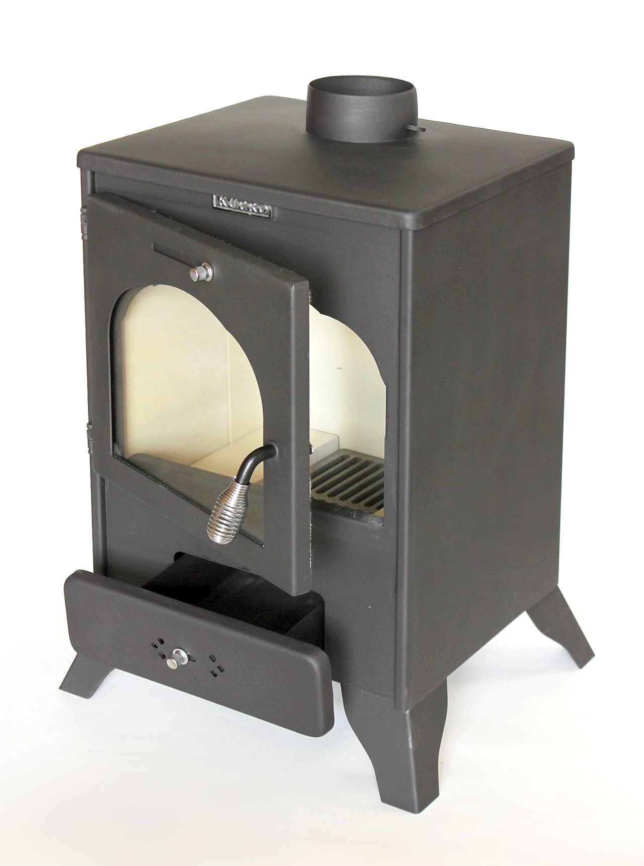 Kaminofen Werkstattofen 93892 Hüttenofen 8,4kW Kamin Ofen Heizofen