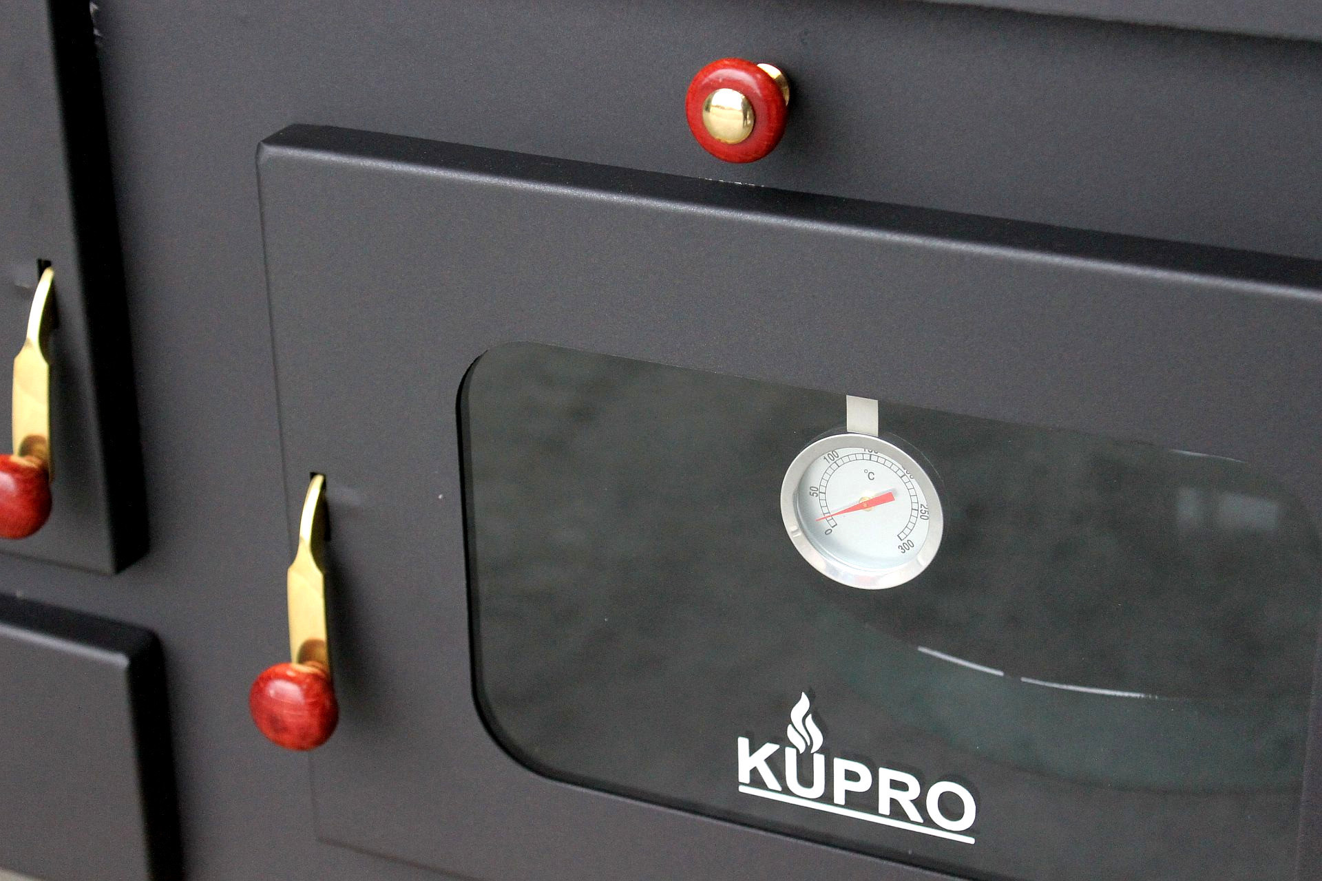 Kaminofen mit Backfach und Herdplatte 93933 Werkstattofen Hüttenofen 7