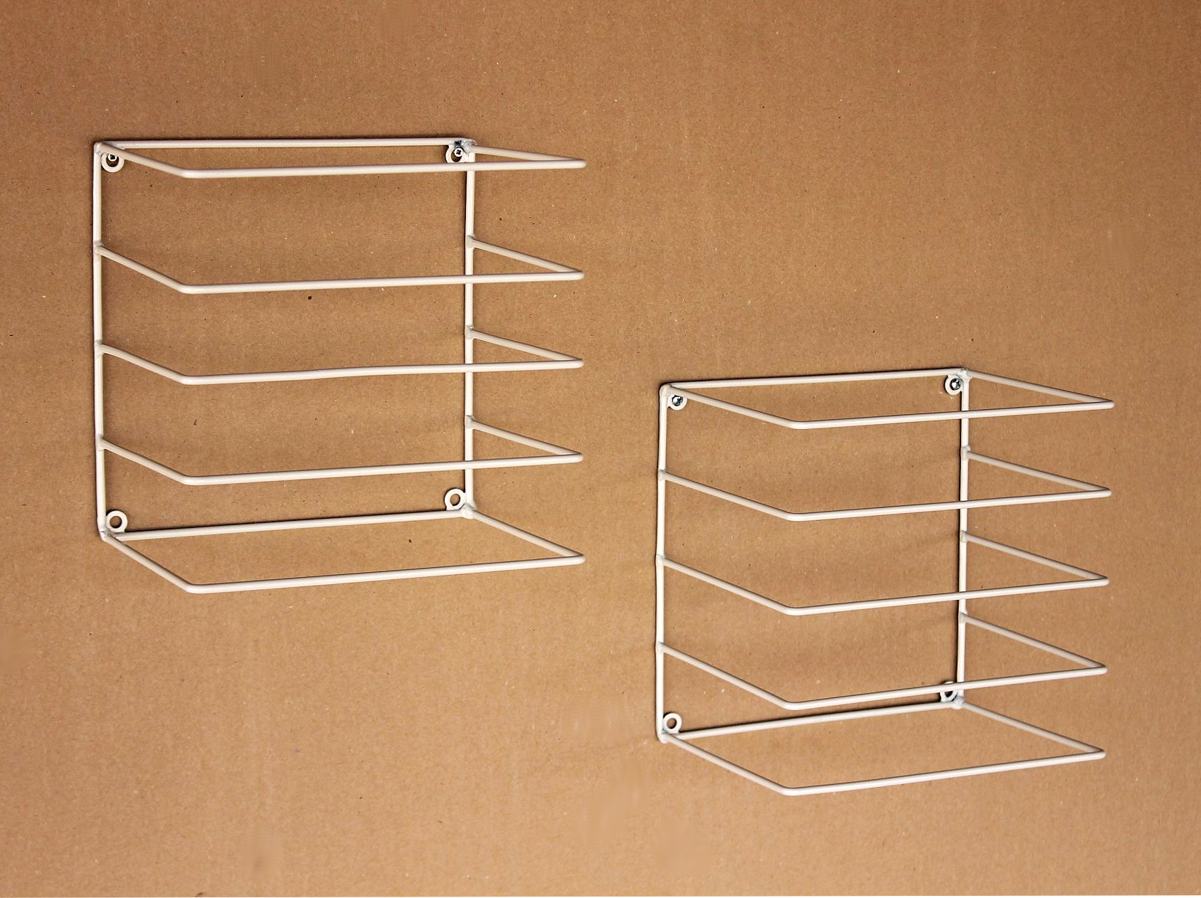 Handtuchhalter Weiß 2er Set Handtuchregal Wandmontage 20cm Unsichtbar