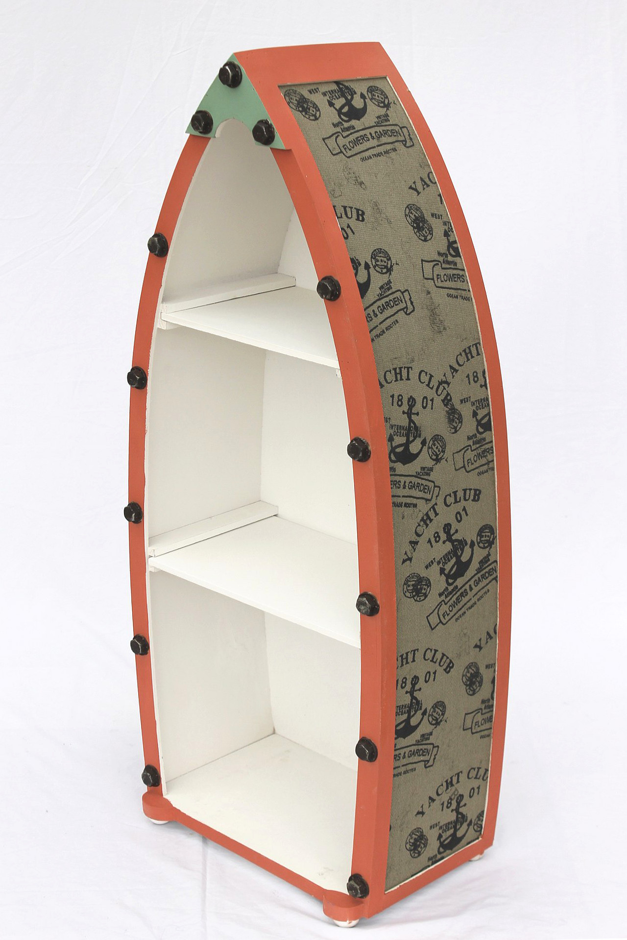 Regal Boot Holz 15A055 72cm - 122cm Badregal Badschrank Badmöbel