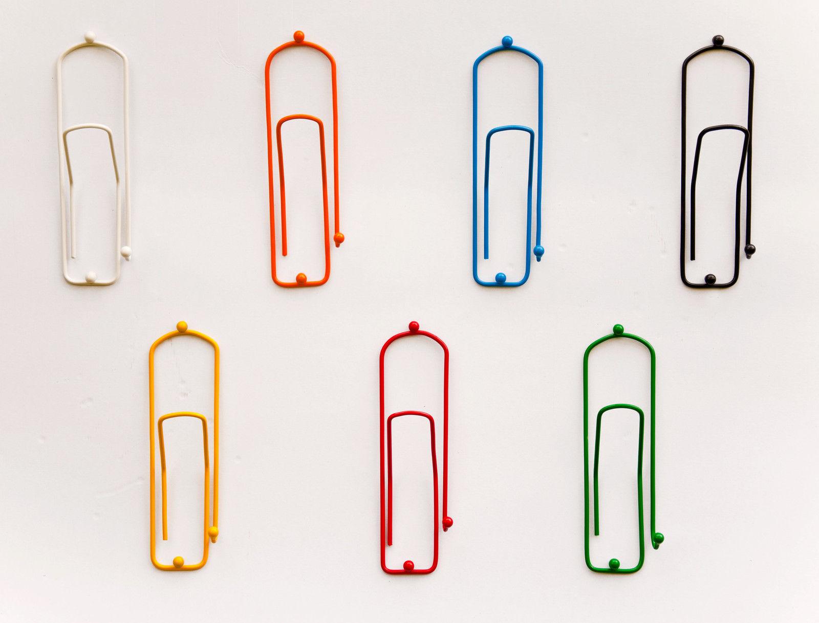 Design Kleiderhaken Garderobehaken Wandhaken Haken Metall Kinder Bunt