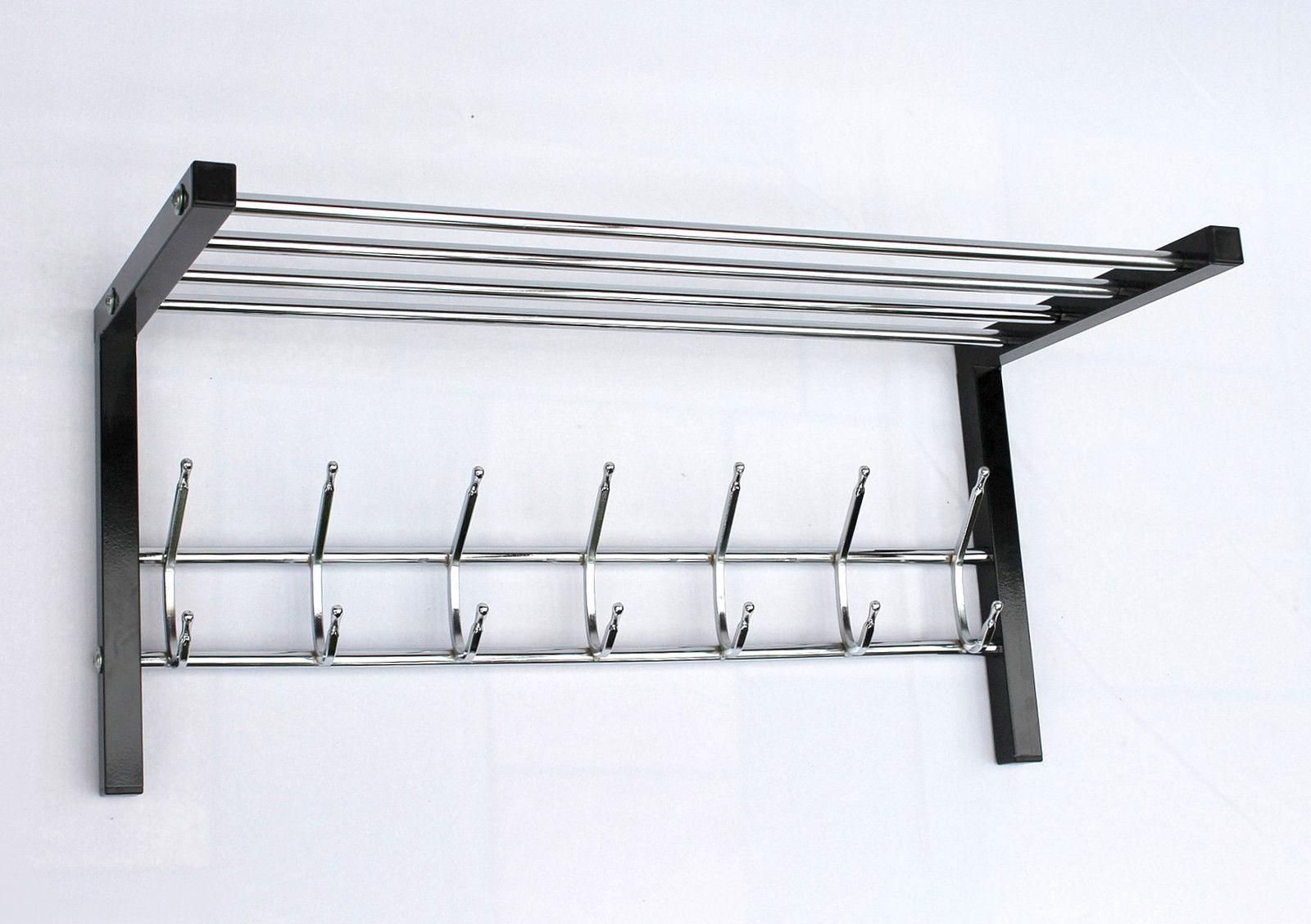 garderobe wand metall