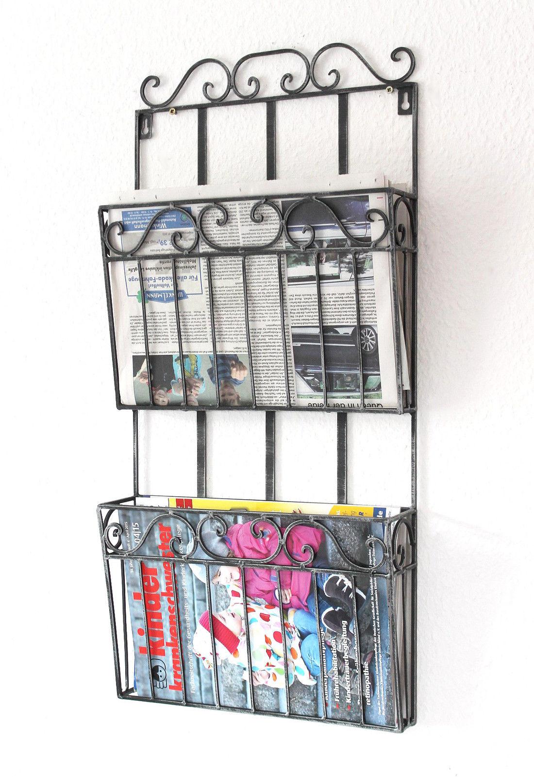 Dandibo Wandregal Zeitungsstander 09912 Magazinhalter 70 Cm Dandibo Wandregal Zeitungsstander 09912 Magazinhalter 70 Cm