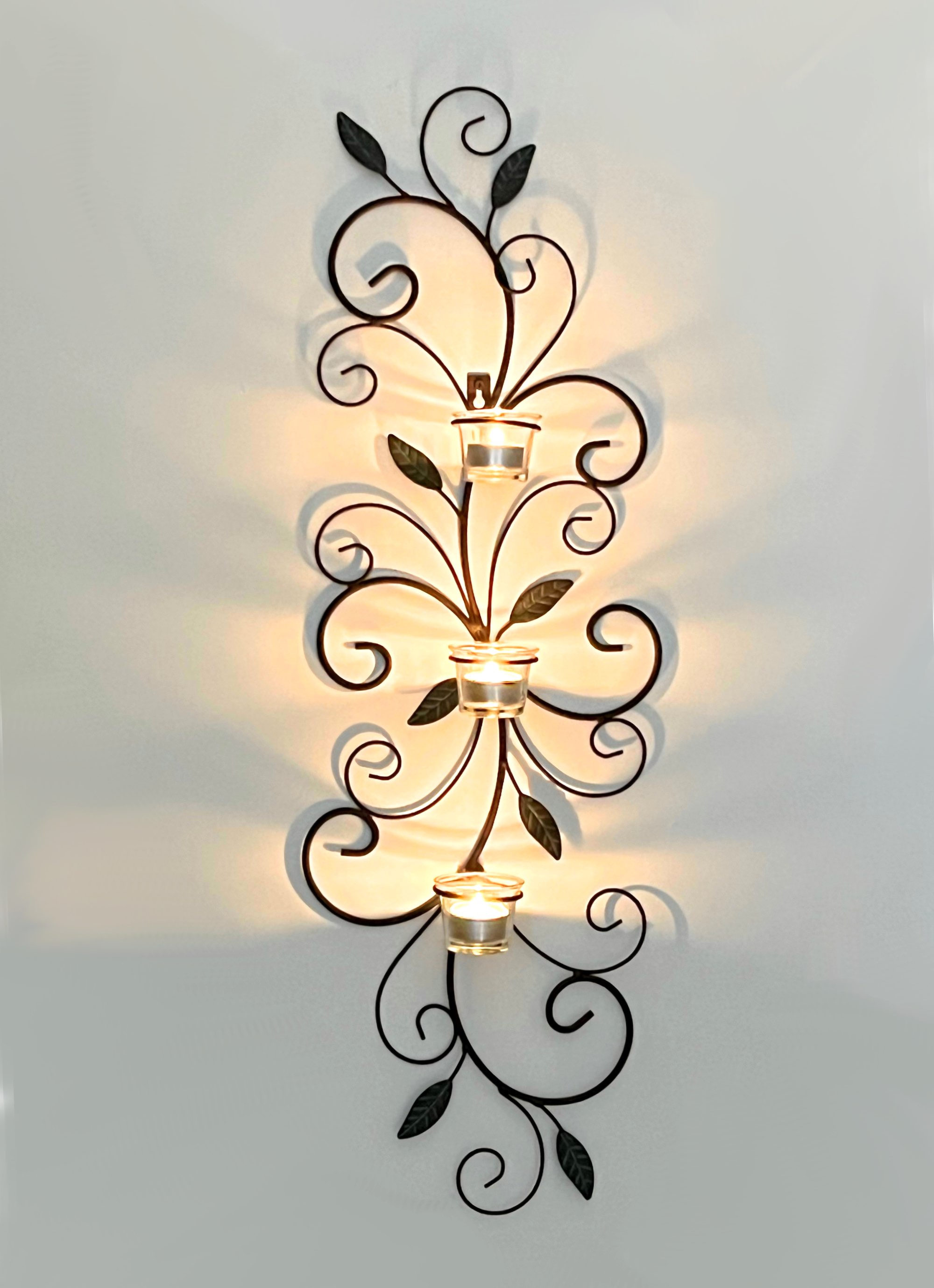 Wandteelichthalter Metall Kerzenhalter 131001 Teelichthalter Wand Wandleuchter